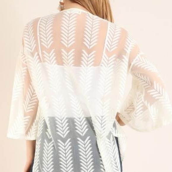Sheer Arrow Cardigan - Picture 2 of 2
